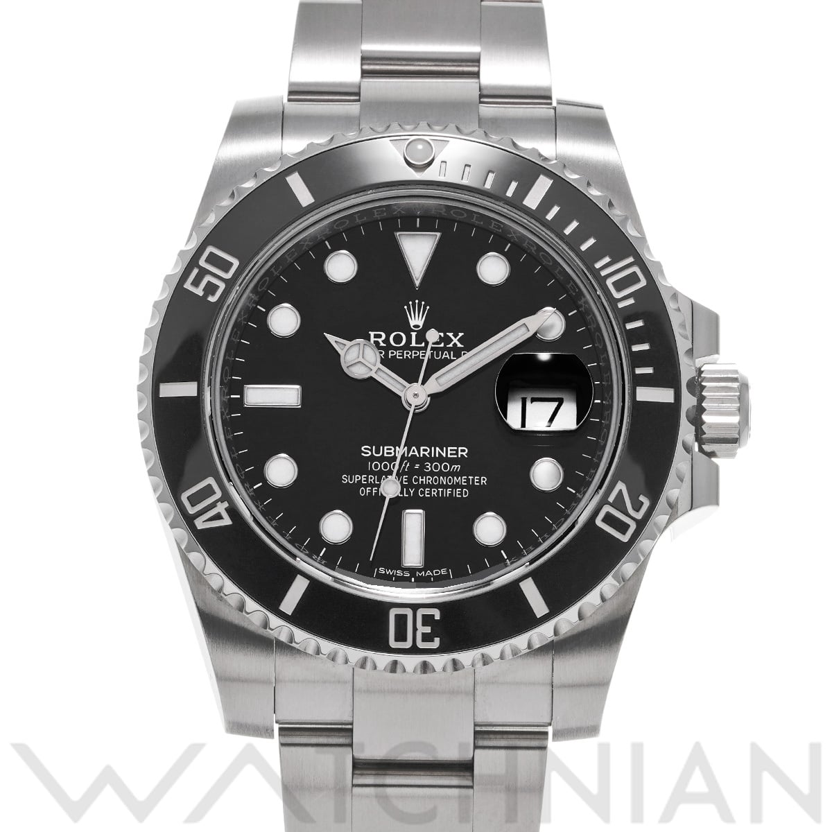 ロレックス サブマリーナ デイト 116610LN ブラック メンズ 時計 【中古】【wristwatch】