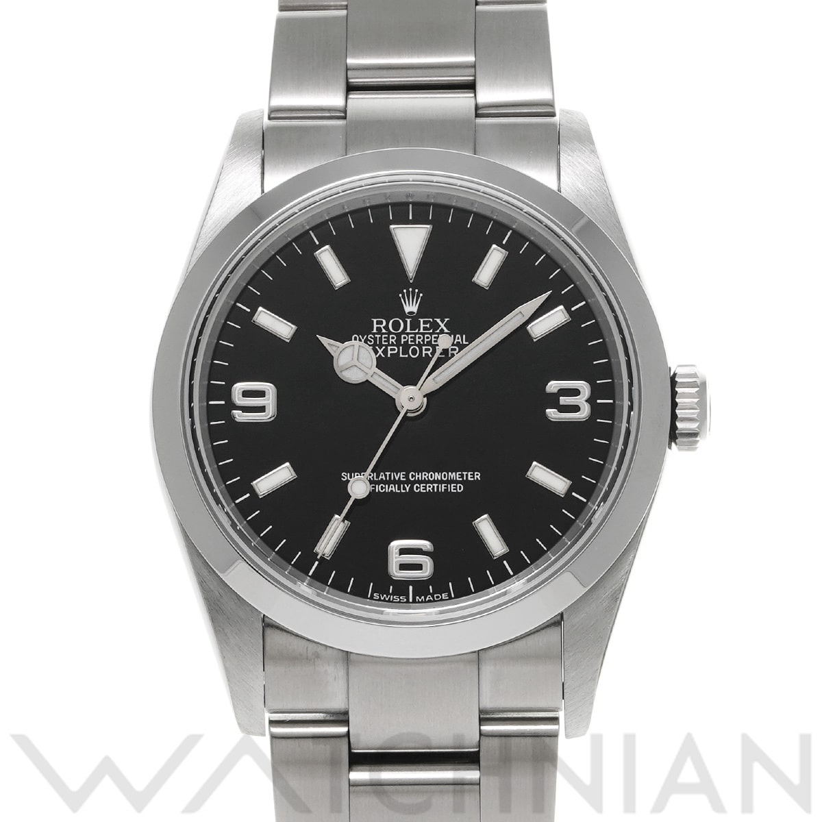 ロレックス エクスプローラー 114270 ブラック メンズ 時計 【中古】【wristwatch】