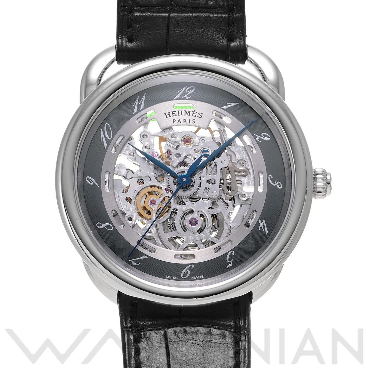 エルメス アルソー スケルトン AR6.710a スケルトン メンズ 時計 【中古】【wristwatch】:  ブランド時計｜WATCHNIAN(ウォッチニアン)公式通販/旧一風騎士