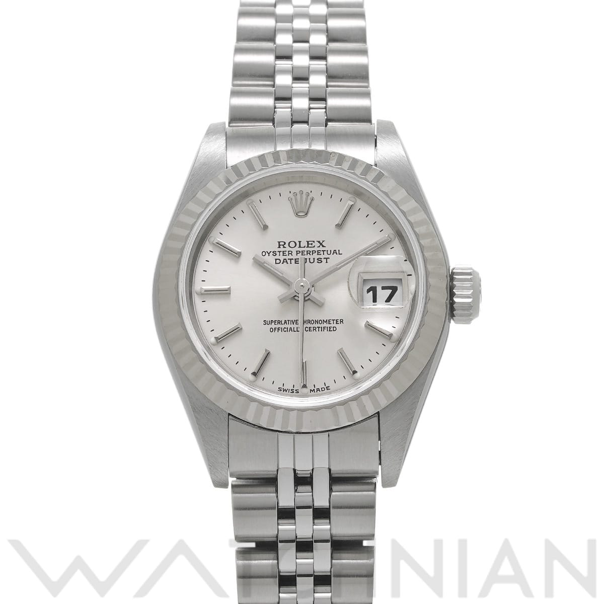 ロレックス デイトジャスト 79174 シルバー レディース 時計 【中古】【wristwatch】