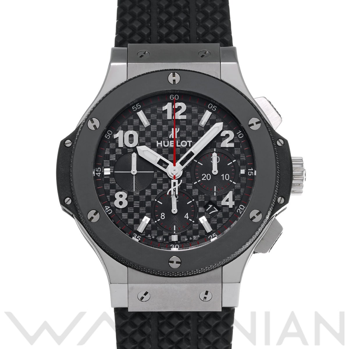 ウブロ ビッグバン スチール セラミック 301.SB.131.RX ブラックカーボン メンズ 時計 【中古】【wristwatch】