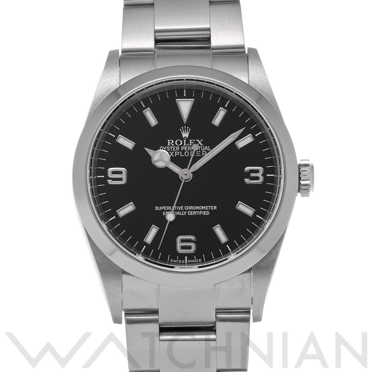 ロレックス エクスプローラー 114270 ブラック メンズ 時計 【中古】【wristwatch】