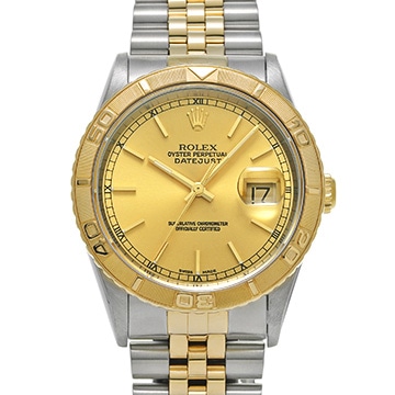 ロレックス デイトジャスト 36 サンダーバード 16263 シャンパン メンズ 時計 【中古】【wristwatch】
