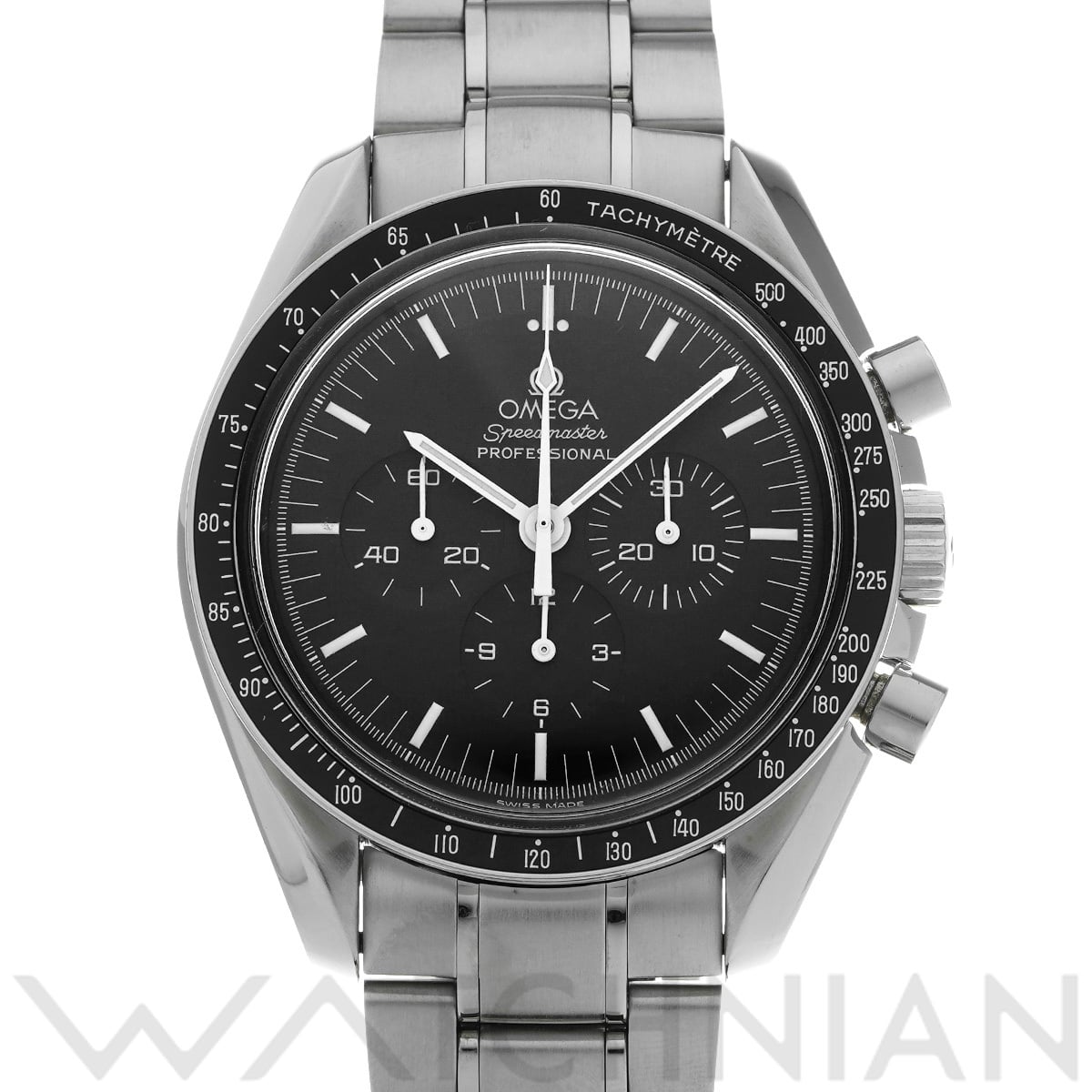 オメガ スピードマスター ムーンウォッチ プロフェッショナル アポロ11号 30th 3560.50 ブラック メンズ 時計 【中古】【wristwatch】