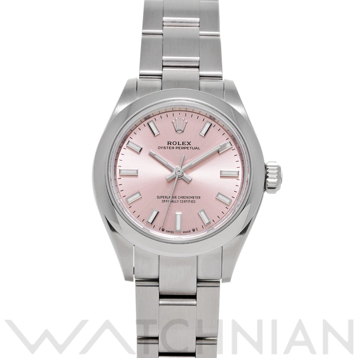 ロレックス オイスターパーペチュアル 28 276200 ピンク レディース 時計 【中古】【wristwatch】