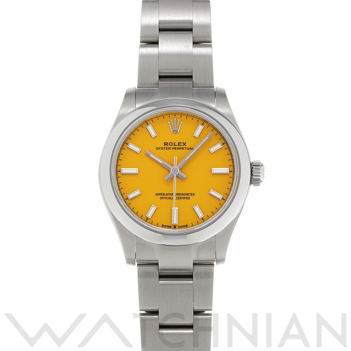ロレックス オイスターパーペチュアル 31 277200 イエロー ユニセックス 時計 【中古】【wristwatch】