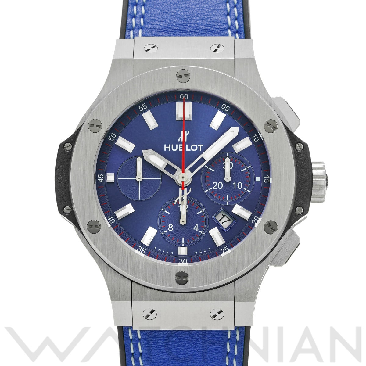 ウブロ ビッグバン ブルー ヴィクトリー 301.SX.7123.VR.FCJ18 シャイニーブルー メンズ 時計 【中古】【wristwatch】