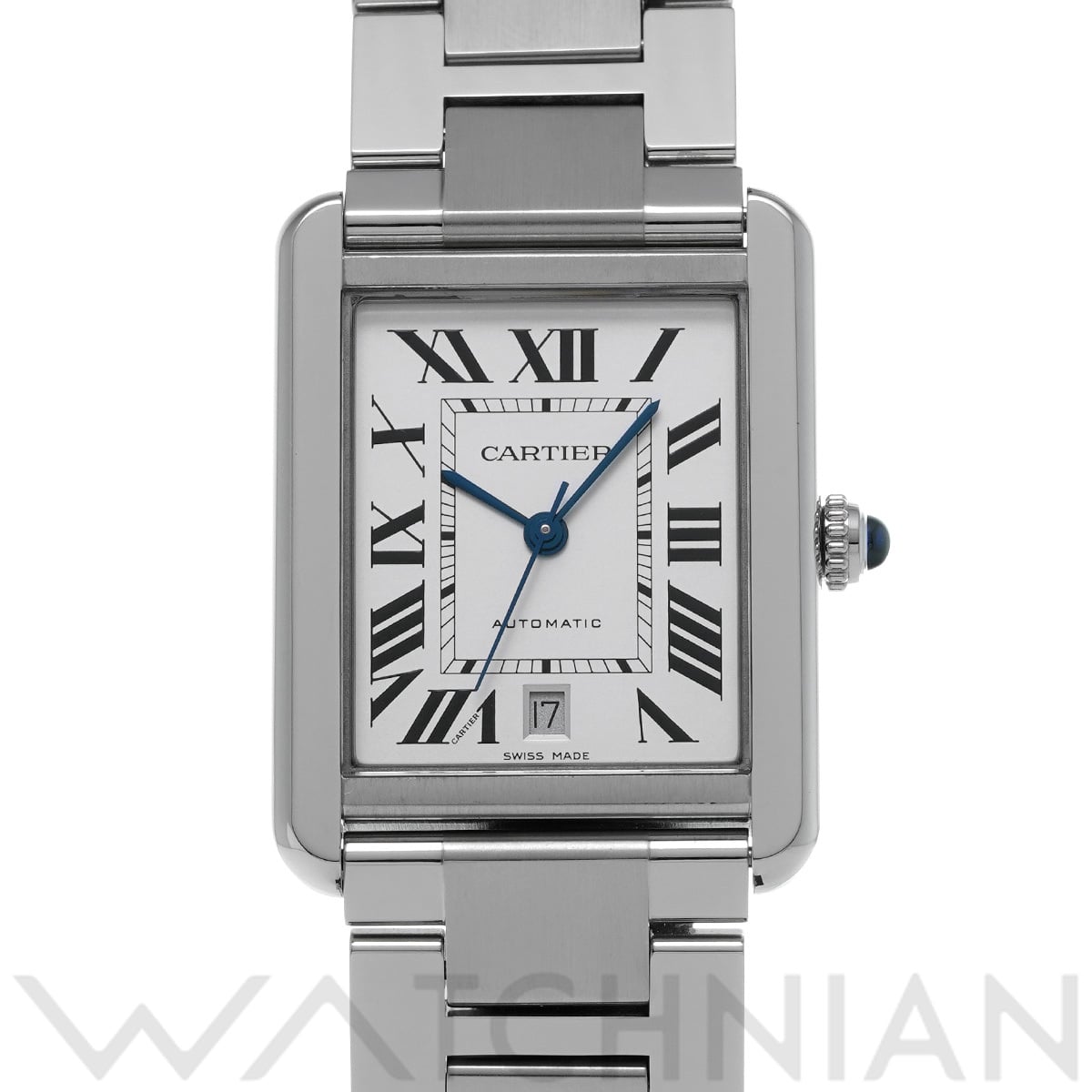 カルティエ タンク ソロ XL W5200028 シルバー メンズ 時計 【中古】【wristwatch】