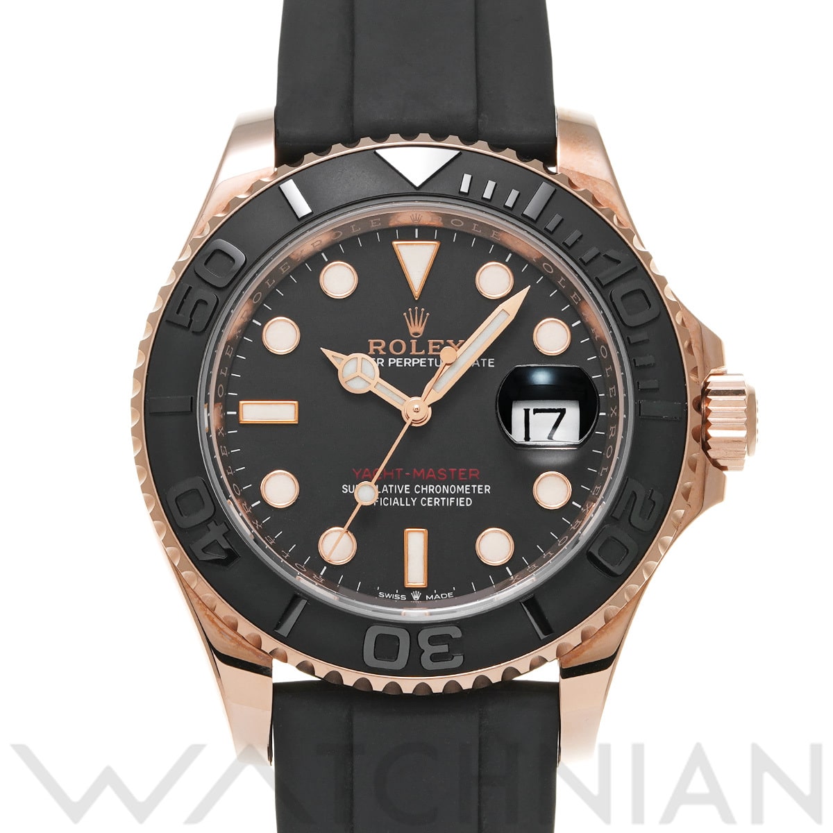 ロレックス ヨットマスター 40 126655 インテンスブラック メンズ 時計 【中古】【wristwatch】