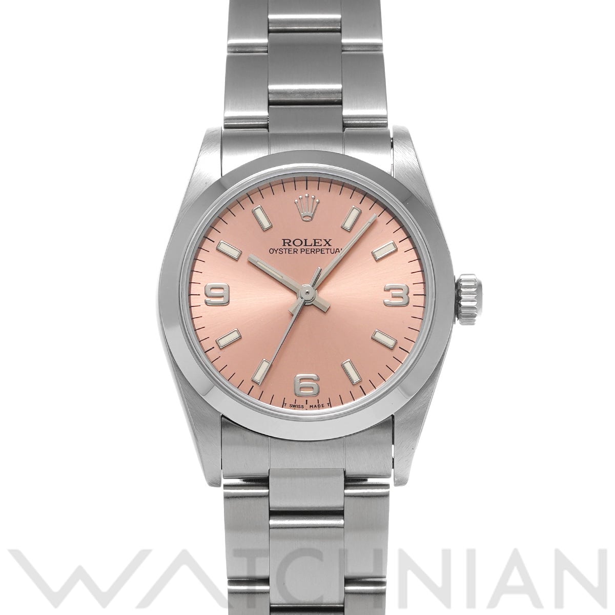 ロレックス オイスターパーペチュアル 67480 ピンク ユニセックス 時計 【中古】【wristwatch】