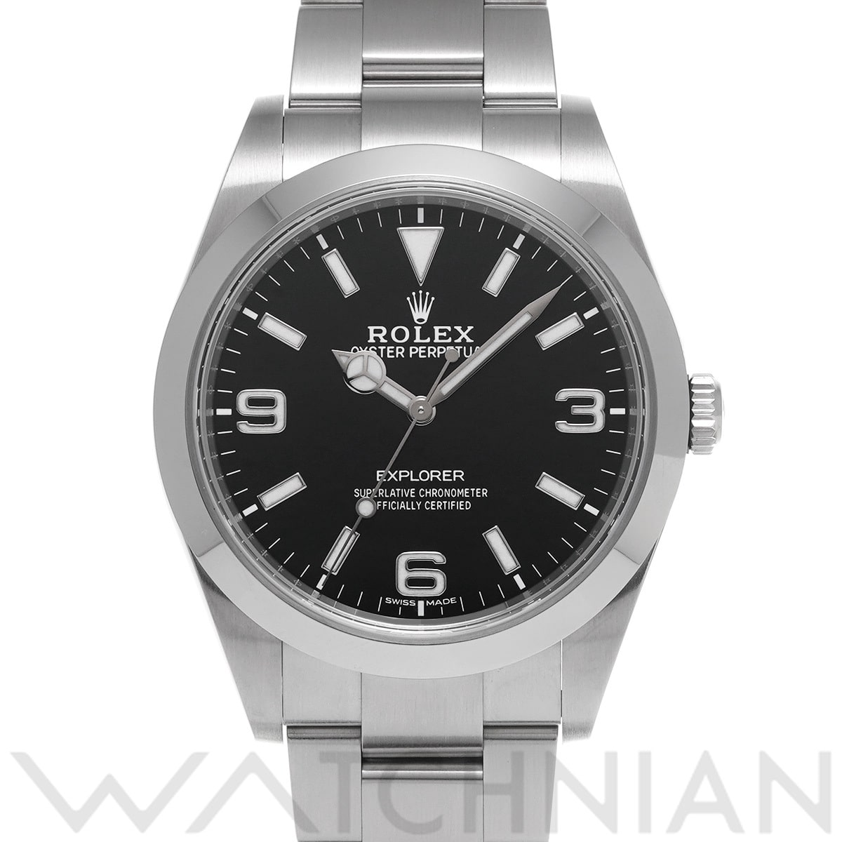 ロレックス エクスプローラー 214270 ブラック メンズ 時計 【中古】【wristwatch】