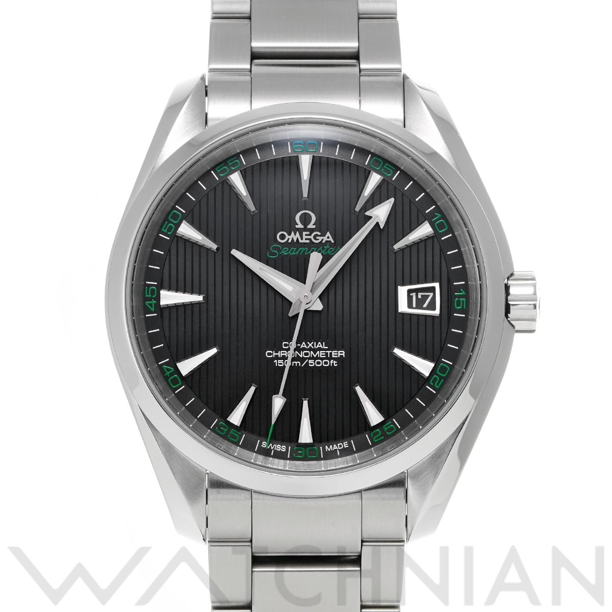 オメガ シーマスター アクアテラ コーアクシャル 231.10.42.21.01.001 ブラック メンズ 時計 【中古】【wristwatch】