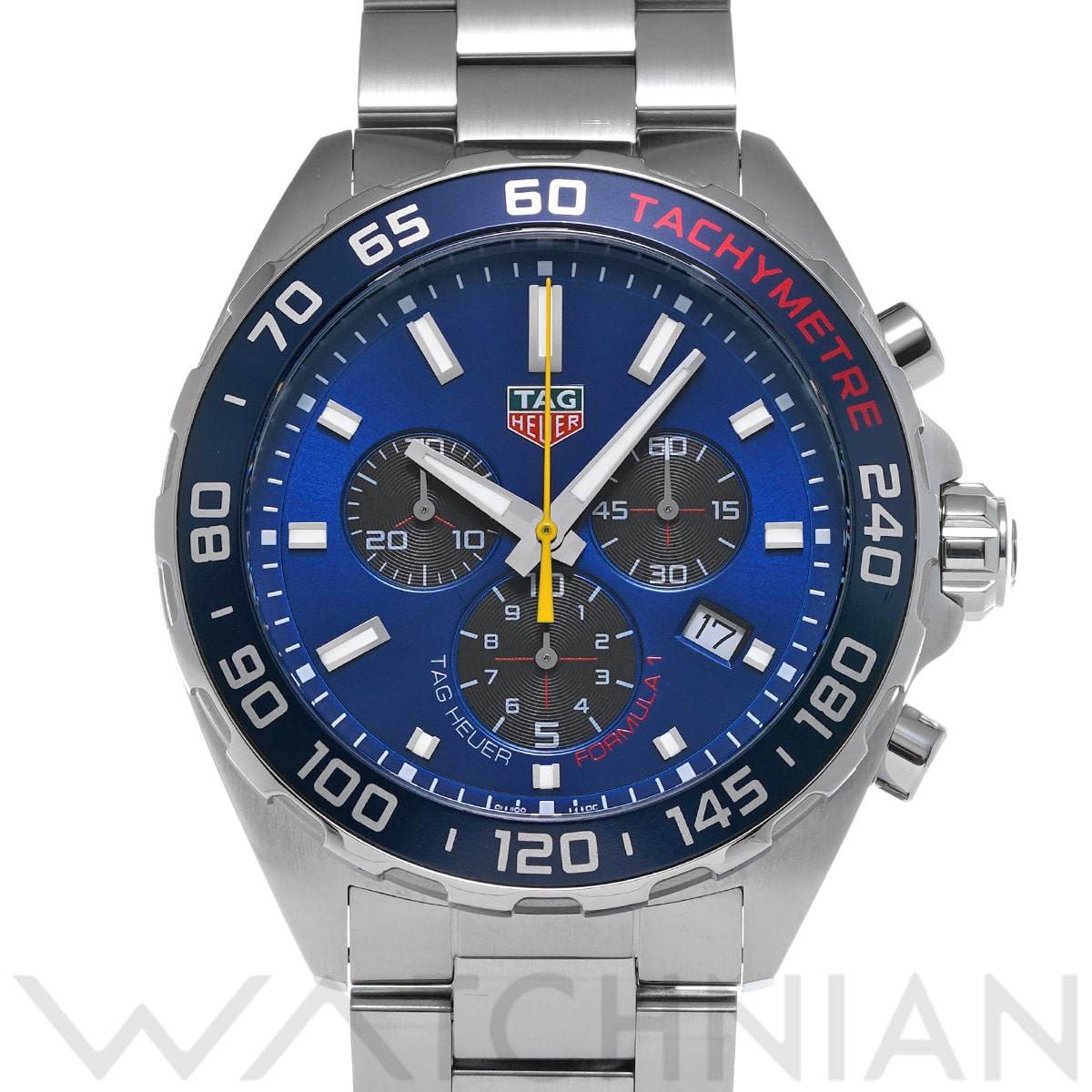 タグ ホイヤー フォーミュラ1 クォーツ クロノグラフ レッドブル・レーシング CAZ101AK.BA0842 ブルー/ブラック メンズ 時計 【中古】【wristwatch】