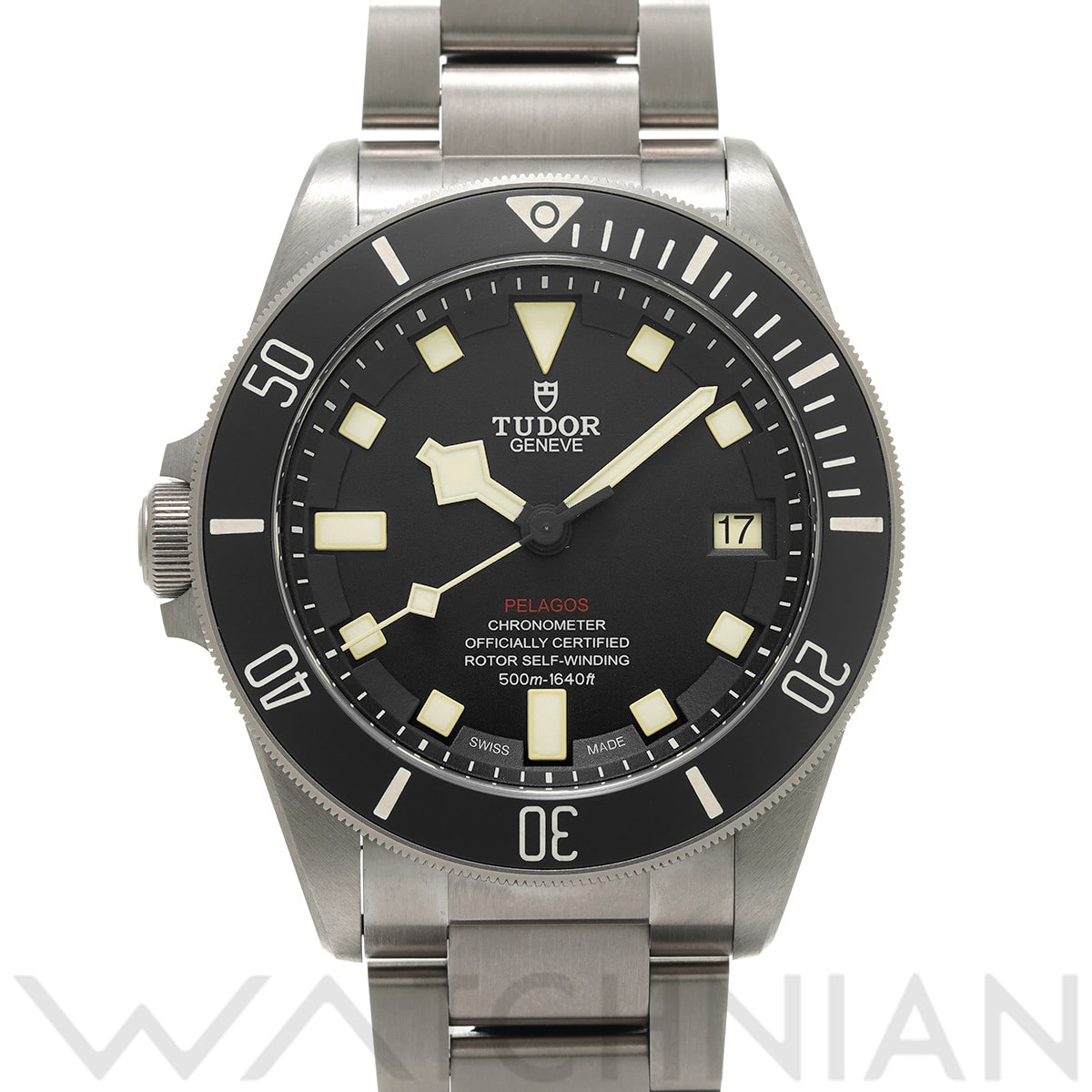 チューダー / チュードル ペラゴス LHD 25610TNL ブラック メンズ 時計 【中古】【wristwatch】