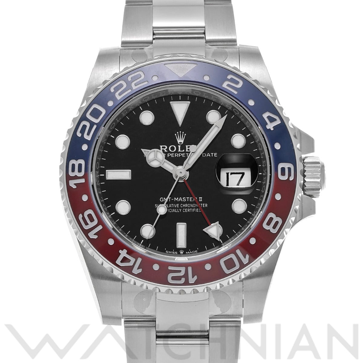 ロレックス GMTマスターII 126710BLRO ブラック メンズ 時計 【新品】【wristwatch】