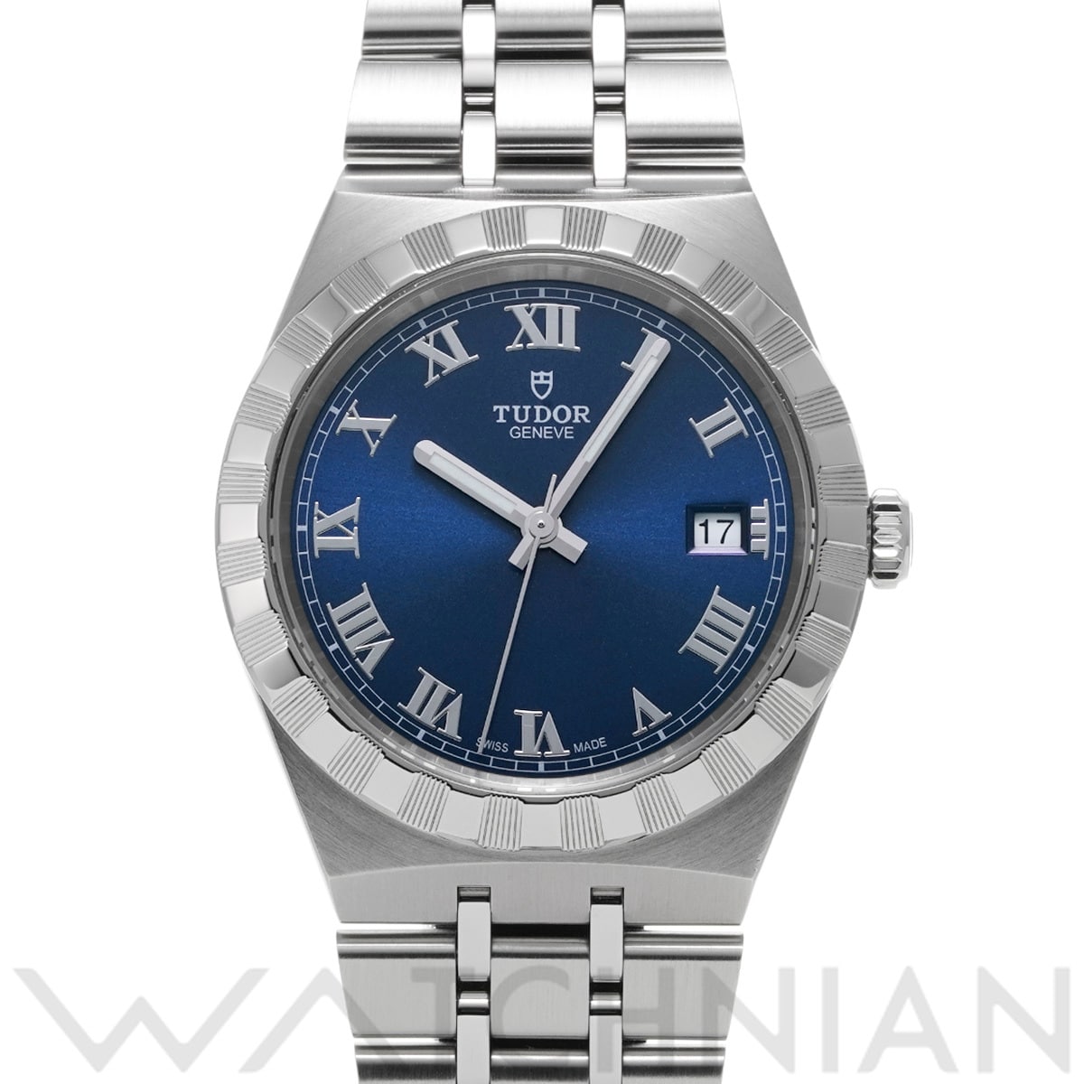 チューダー / チュードル ロイヤル 28500 ブルー メンズ 時計 【中古】【wristwatch】
