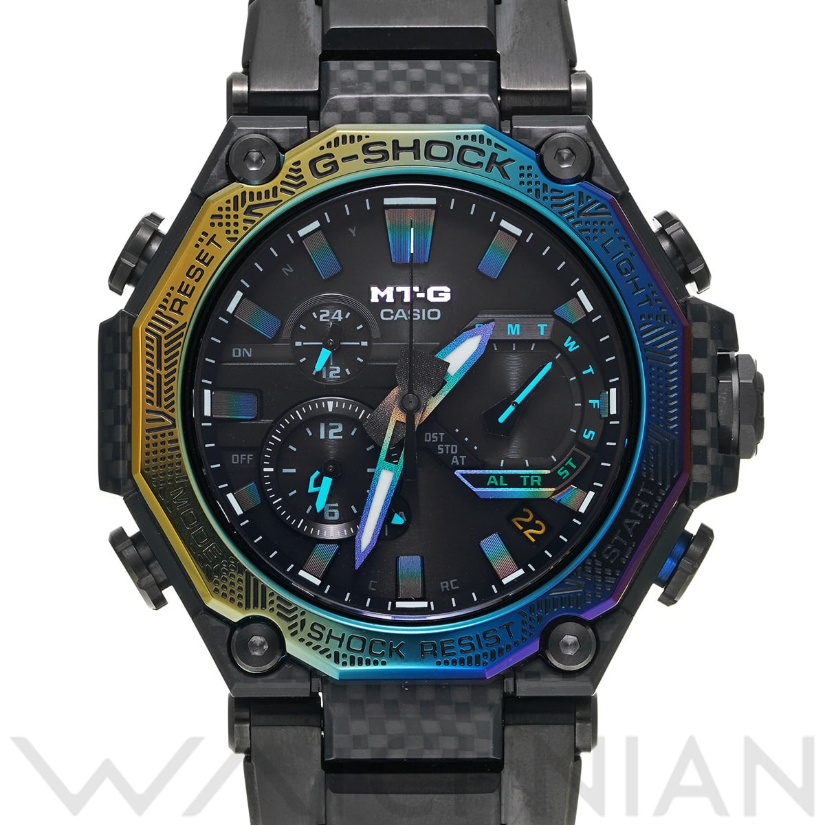 カシオ MT-G B2000シリーズ MTG-B2000YR-1AJR ブラック メンズ 時計 【中古】【wristwatch】
