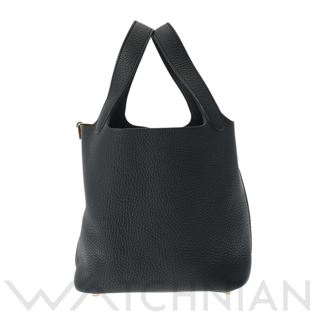 エルメス ピコタンロック PM ブラック/ゴールド金具 トリヨンクレマンス レディース バッグ 【中古】【bag】