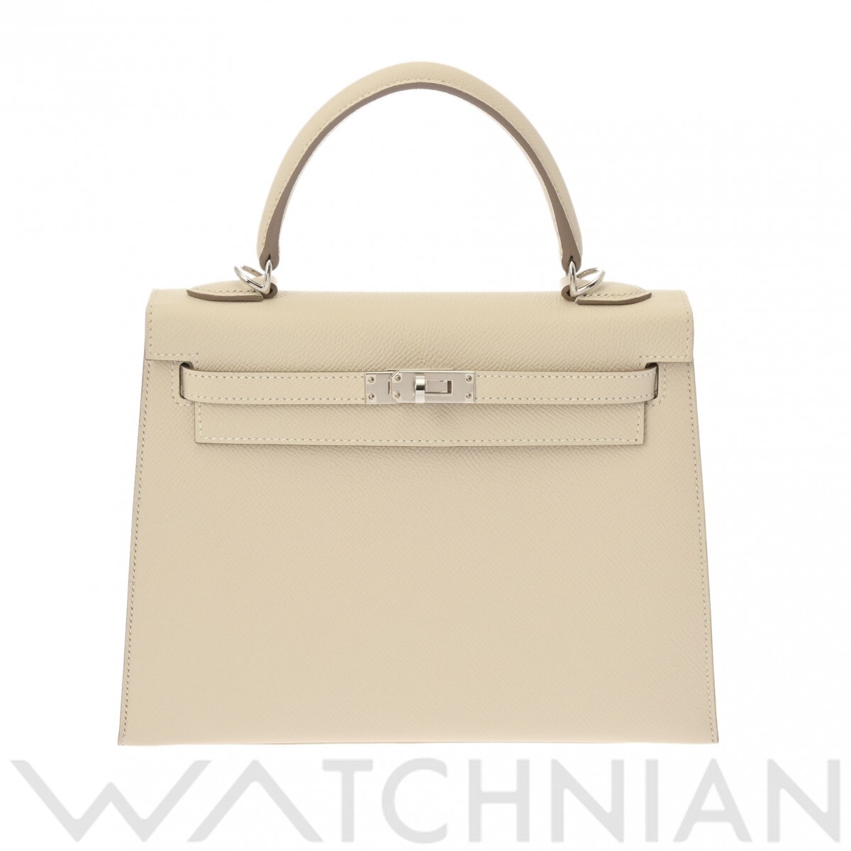 エルメス ケリー 25 外縫い クレ ヴォーエプソン レディース バッグ 【未使用】【bag】
