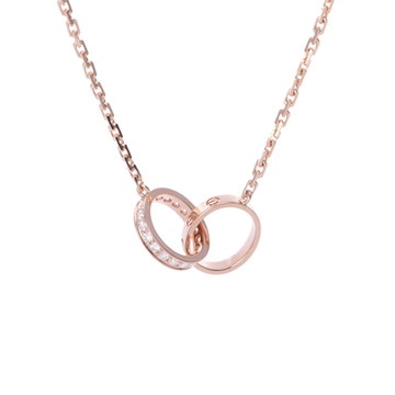 カルティエ ベビーラブネックレス ゴールド K18ピンクゴールド PG レディース ジュエリー 【中古】【jewelry】