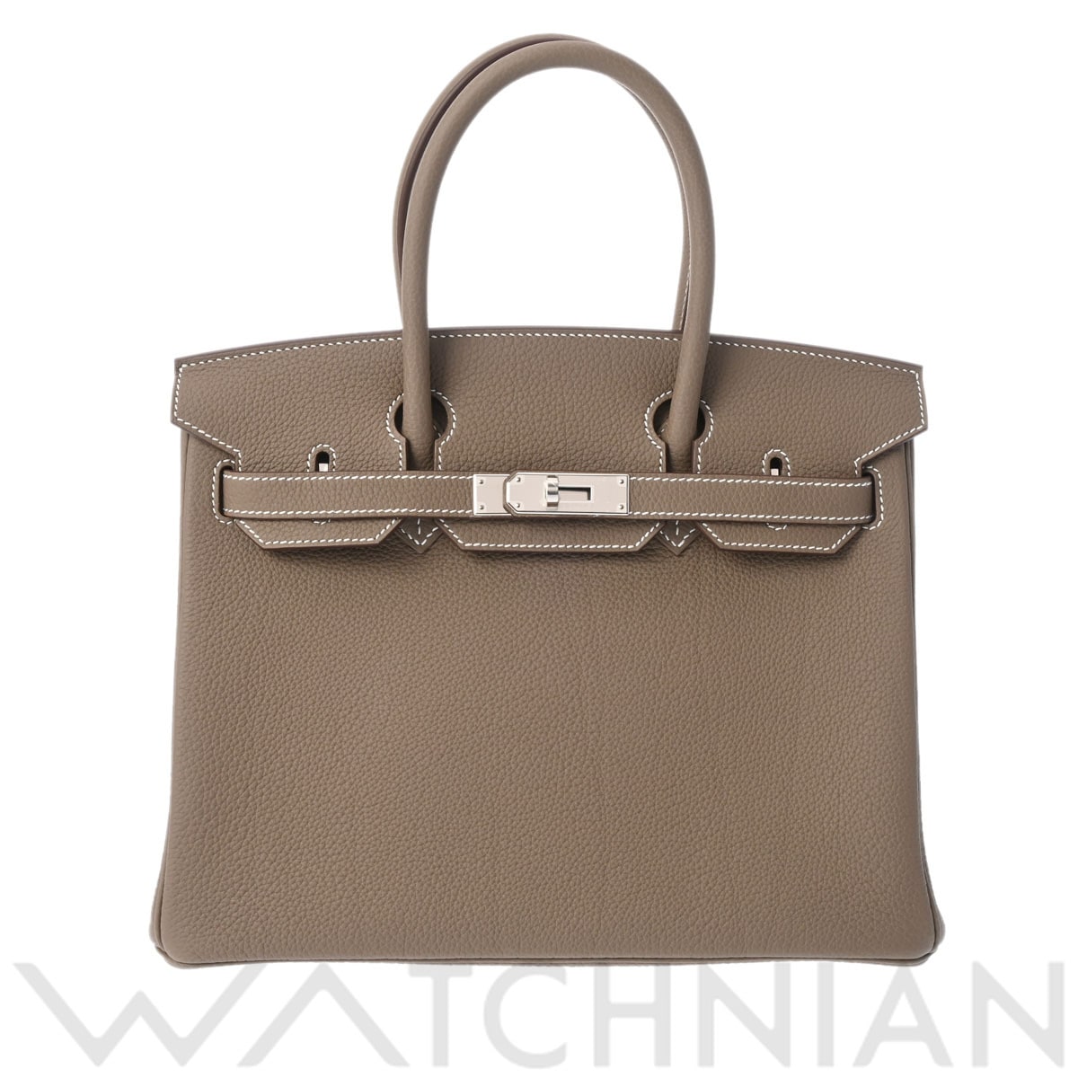 エルメス バーキン 30 エトゥープ/パラジウム金具 トゴ レディース バッグ 【未使用】【bag】