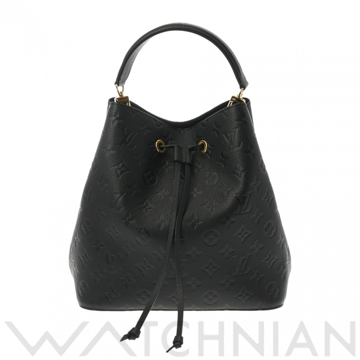 ルイ ヴィトン モノグラムアンプラント ネオノエ 2WAY ノワール M45256 レザー レディース バッグ 【中古】【bag】