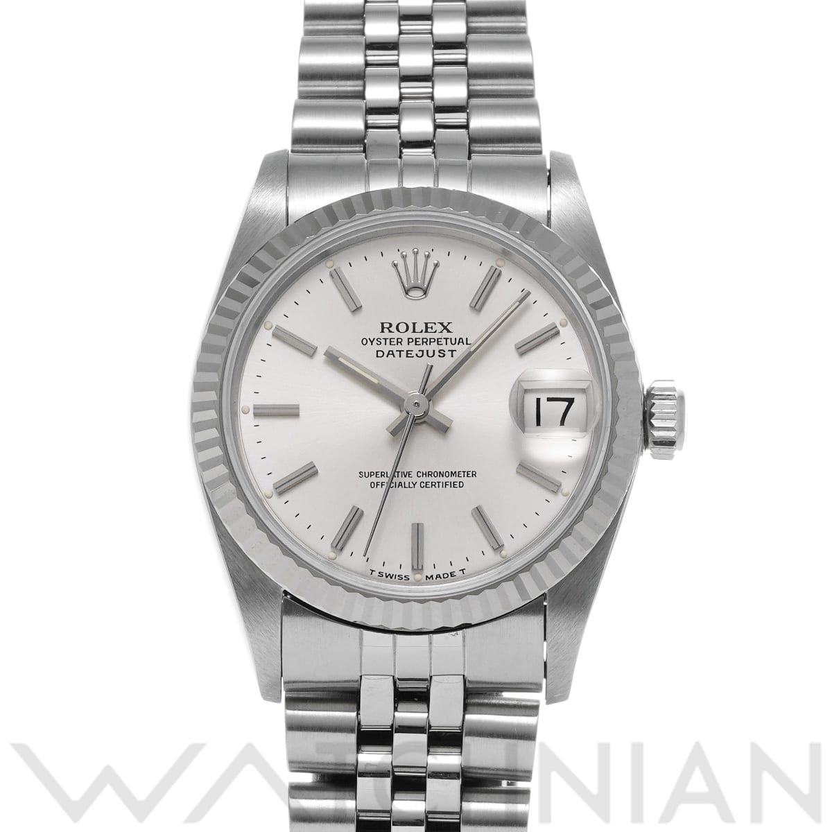 ロレックス デイトジャスト 68274 シルバー ユニセックス 時計 【中古】【wristwatch】