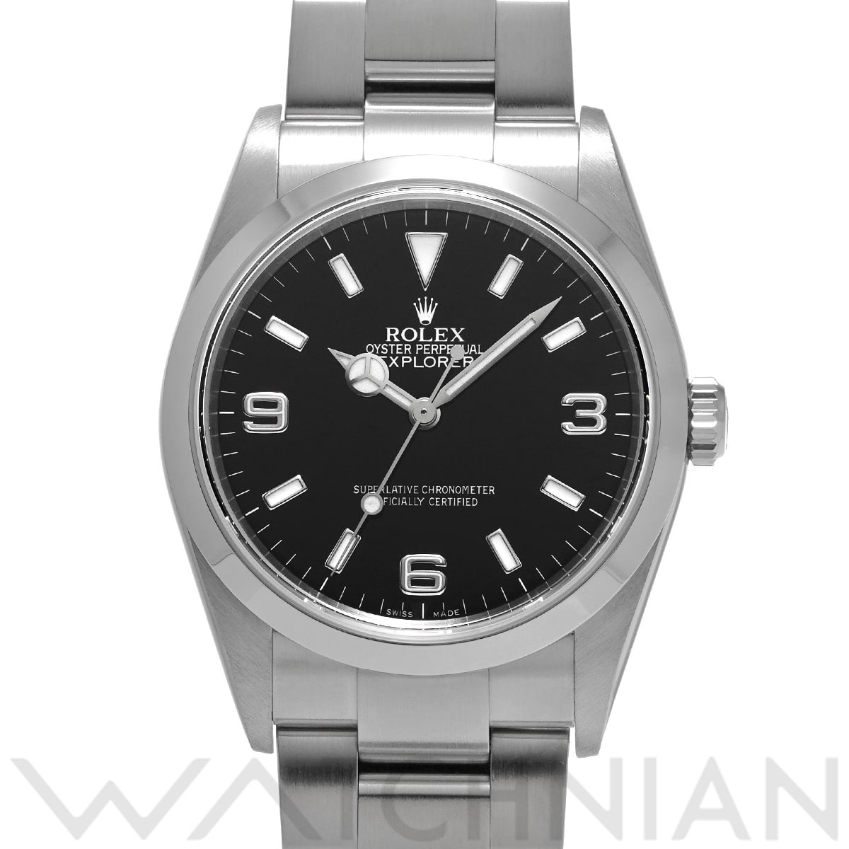 ロレックス エクスプローラー 114270 ブラック メンズ 時計 【中古】【wristwatch】