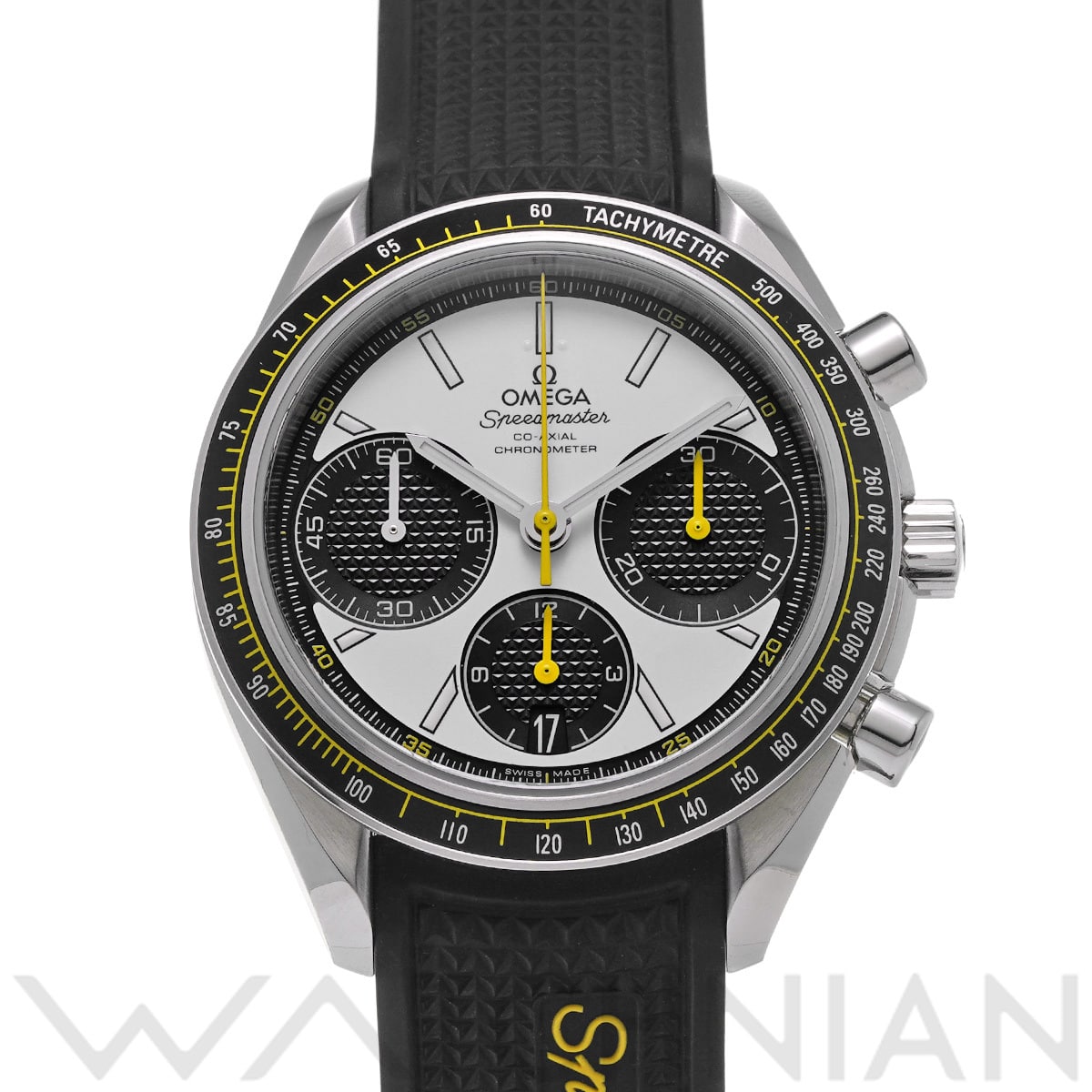 オメガ スピードマスター レーシング コーアクシャル 326.32.40.50.04.001 ホワイト/ブラック メンズ 時計 【中古】【wristwatch】