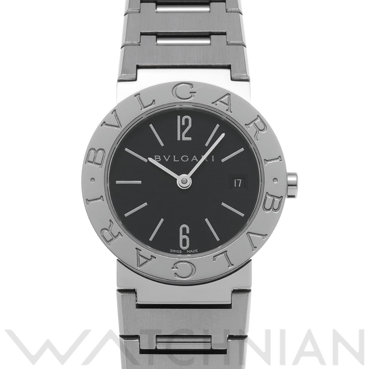 ブルガリ ブルガリブルガリ BB26SS ブラック レディース 時計 【中古】【wristwatch】