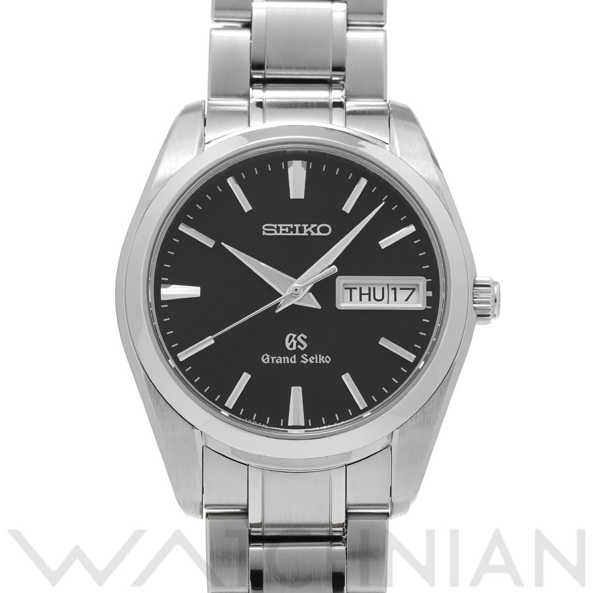 グランドセイコー クォーツ SBGT037 ブラック メンズ 時計 【中古】【wristwatch】