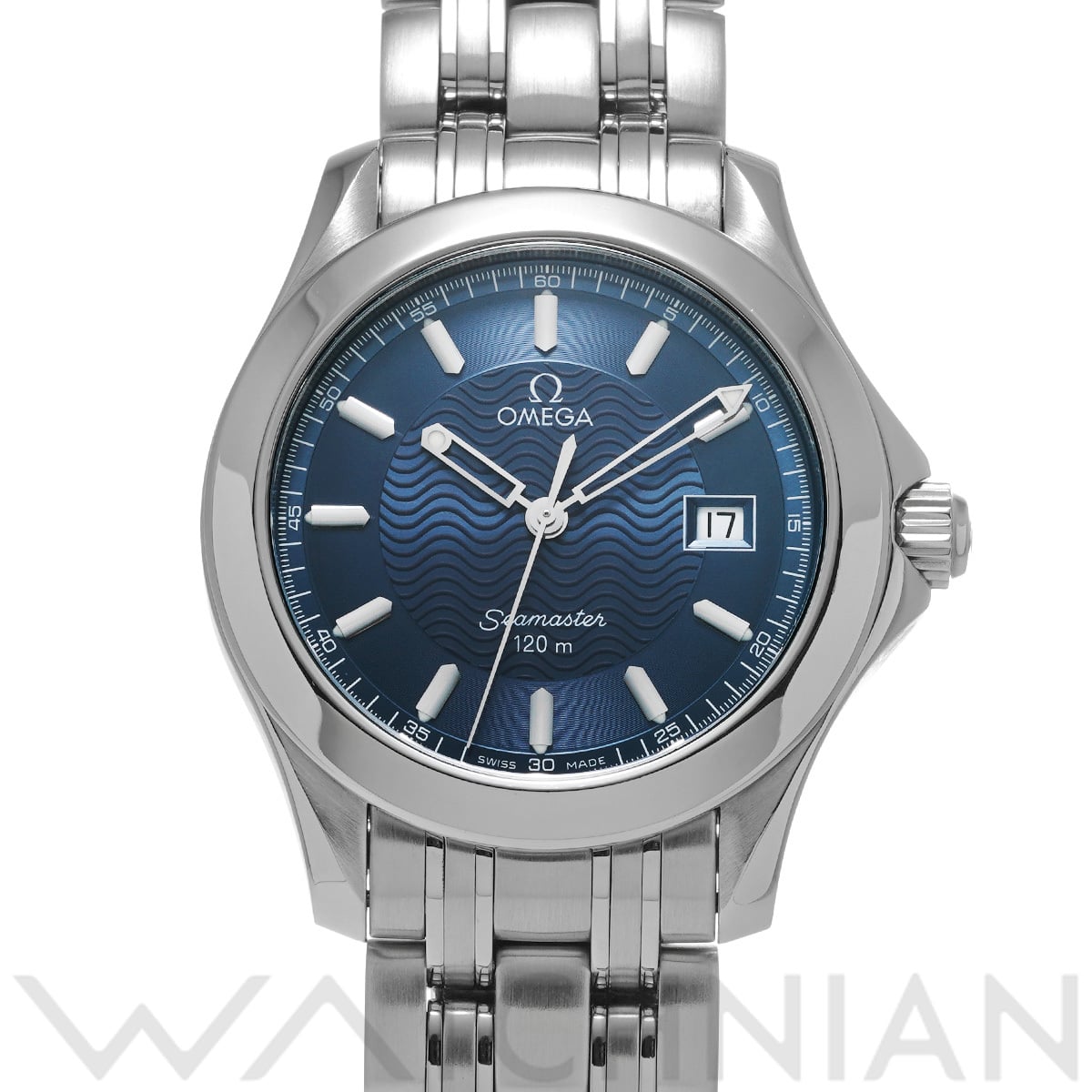 オメガ シーマスター 120 クォーツ 2511.81 ブルー メンズ 時計 【中古】【wristwatch】