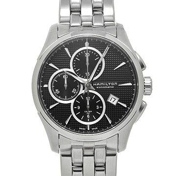 ハミルトン ジャズマスター オート クロノ H32596131 ブラック メンズ 時計 【中古】【wristwatch】