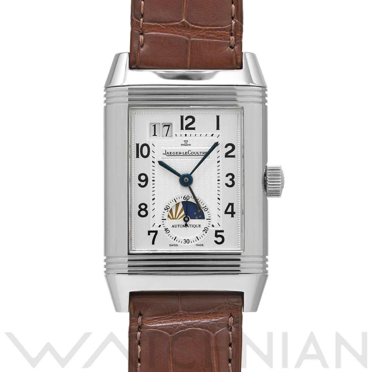 ジャガー ルクルト レベルソ グランドオートマティック Q3038420 シルバー メンズ 時計 【中古】【wristwatch】