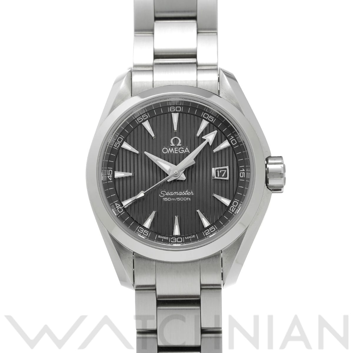 オメガ シーマスター アクアテラ 231.10.30.61.06.001 グレー レディース 時計 【中古】【wristwatch】