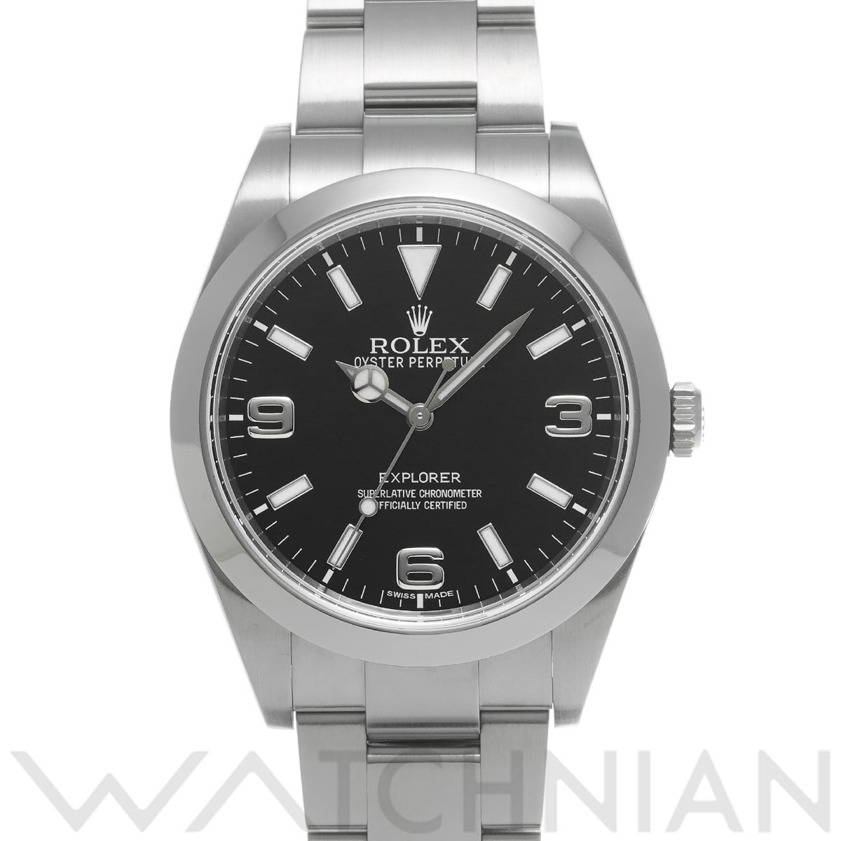 ロレックス エクスプローラー 214270 ブラック メンズ 時計 【中古】【wristwatch】