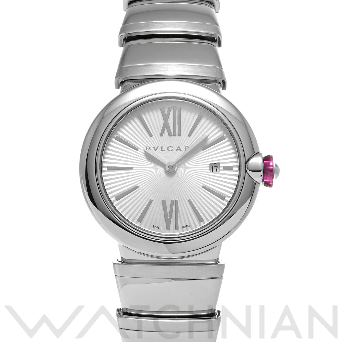 ブルガリ ルチュア LU28C6SSD シルバー レディース 時計 【中古】【wristwatch】