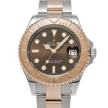ロレックス ヨットマスター 37 268621 チョコレートブラウン ユニセックス 時計 【中古】【wristwatch】