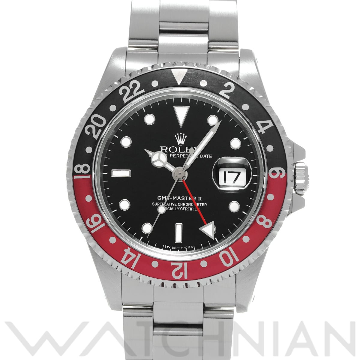 ロレックス GMTマスターII 16710 ブラック メンズ 時計 【中古】【wristwatch】