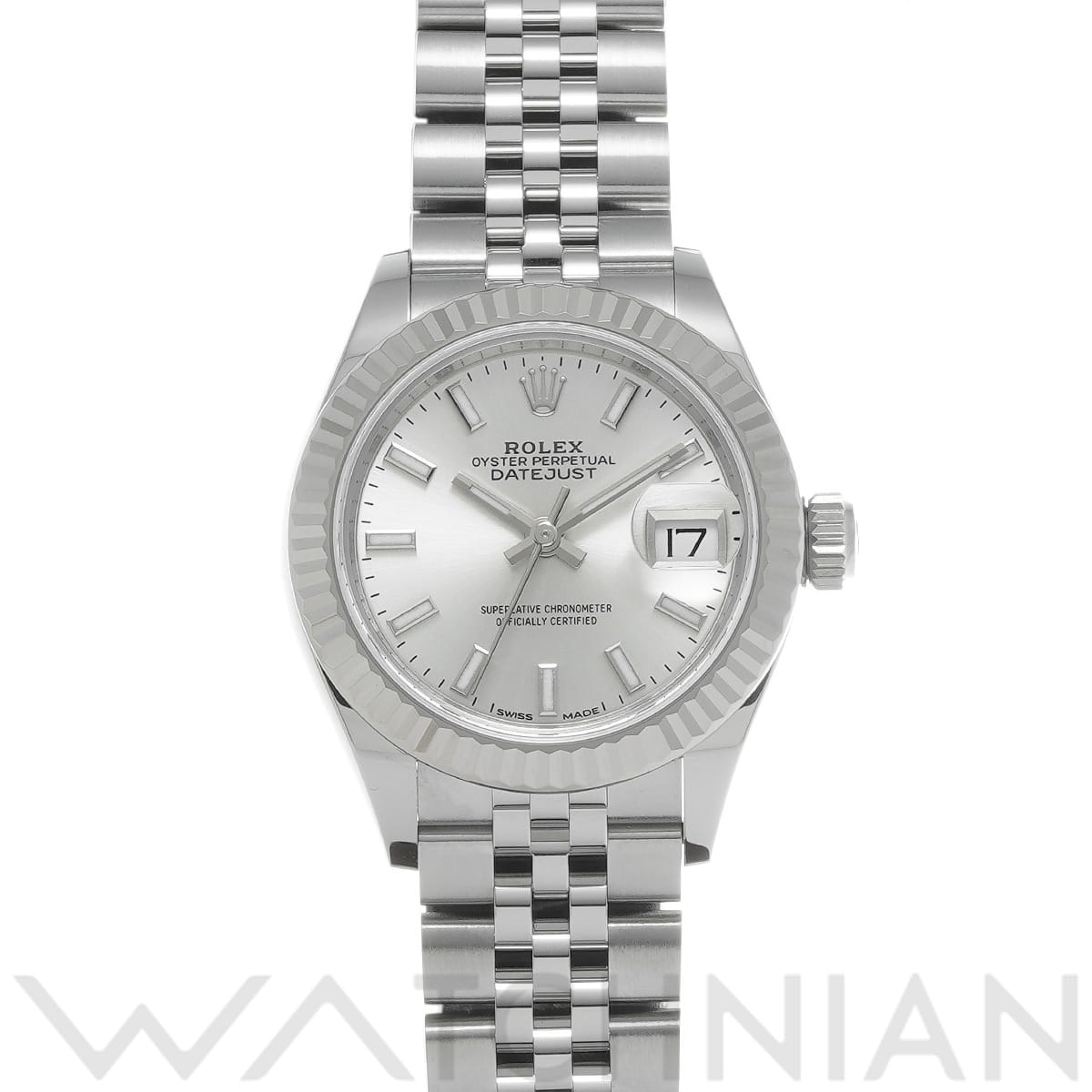 ロレックス レディ デイトジャスト 28 279174 シルバー レディース 時計 【中古】【wristwatch】