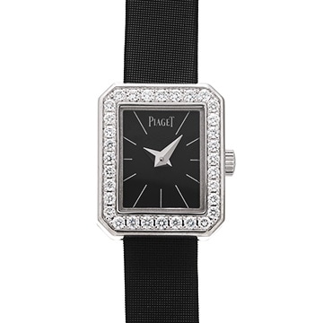 ピアジェ ミニ プロトコール G0A34503 ブラック レディース 時計 【中古】【wristwatch】