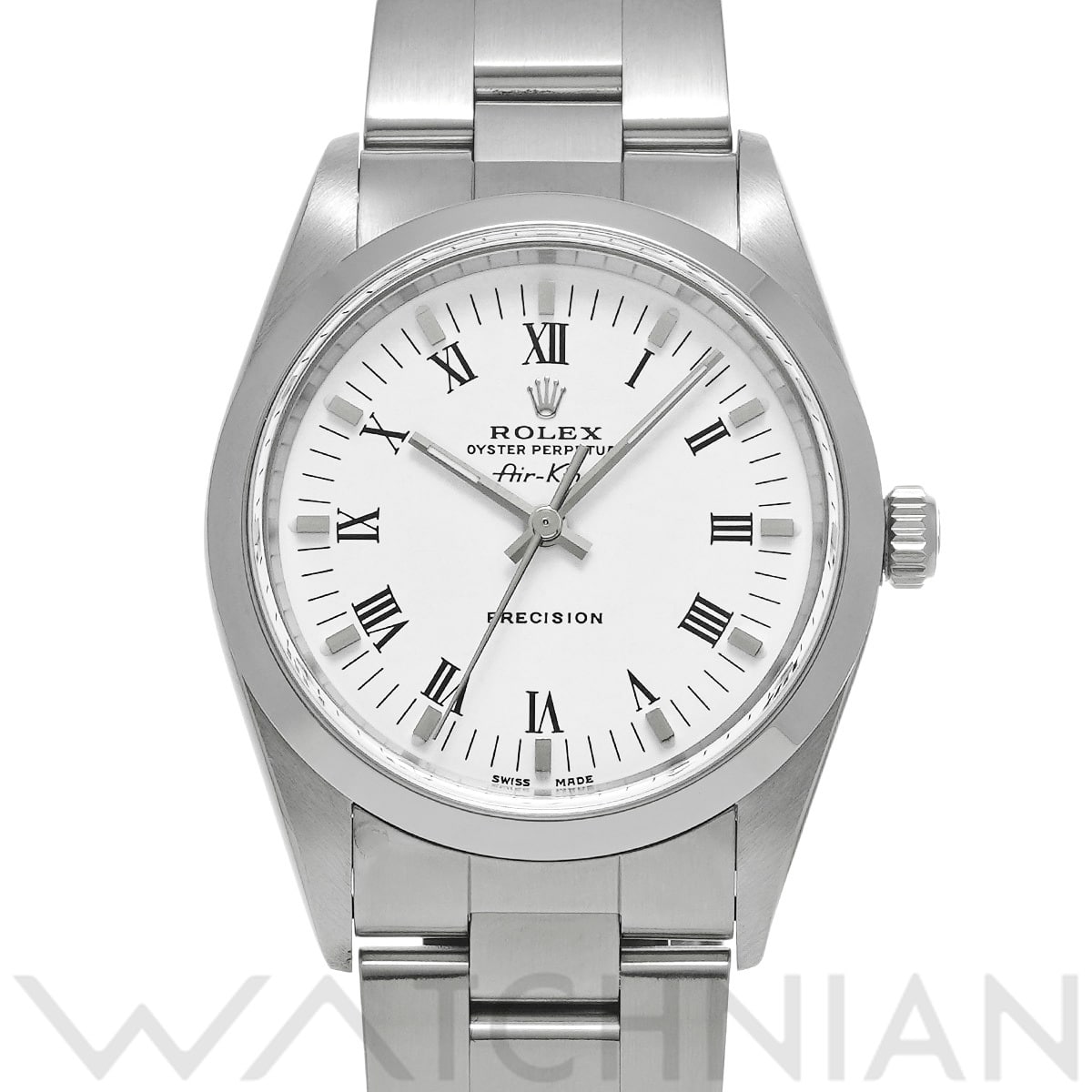 ロレックス エアキング 14000M ホワイト メンズ 時計 【中古】【wristwatch】