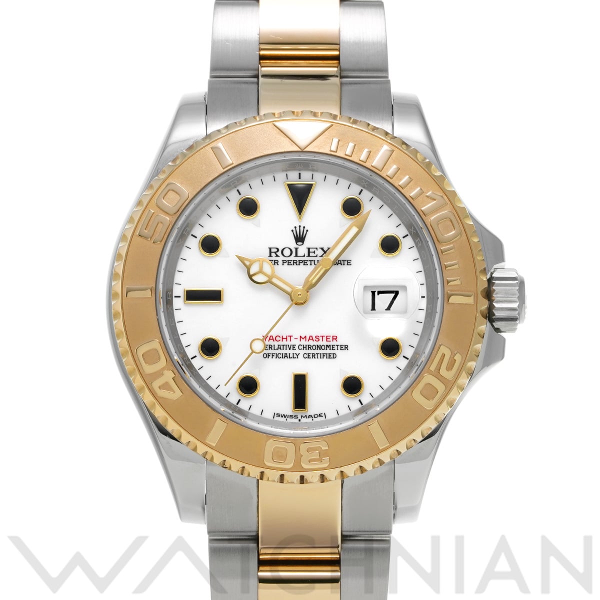 ロレックス ヨットマスター 40 16623 ホワイト メンズ 時計 【中古】【wristwatch】