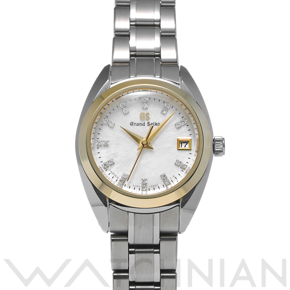 グランドセイコー クォーツ STGF334 ホワイトシェル/ダイヤモンド レディース 時計 【中古】【wristwatch】