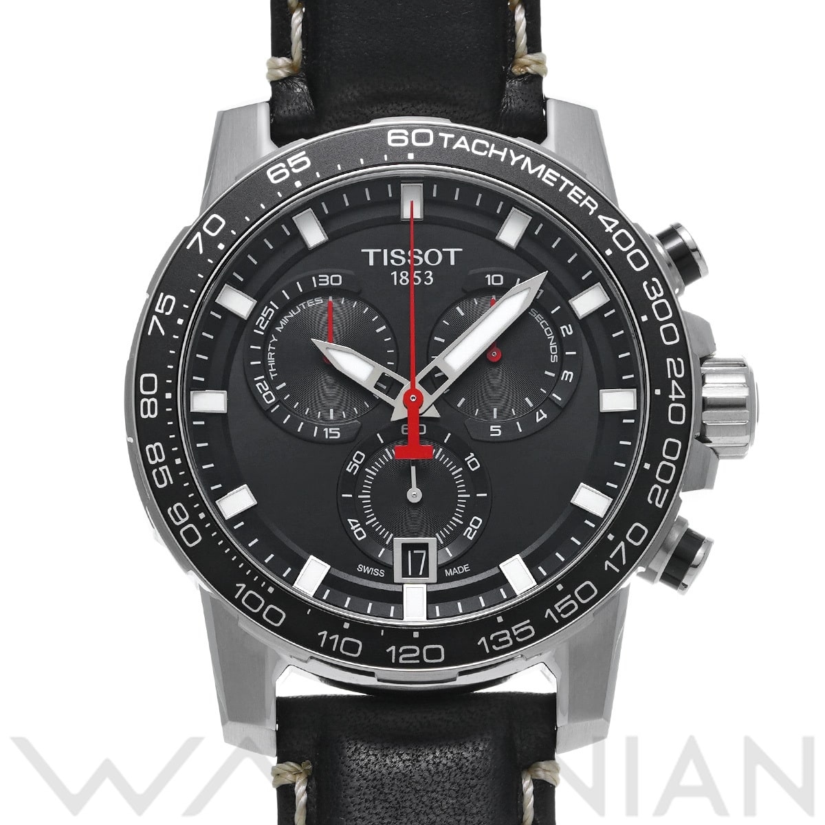 ティソ スーパースポーツ クロノ T125.617.16.051.00 ブラック メンズ 時計 【中古】【wristwatch】