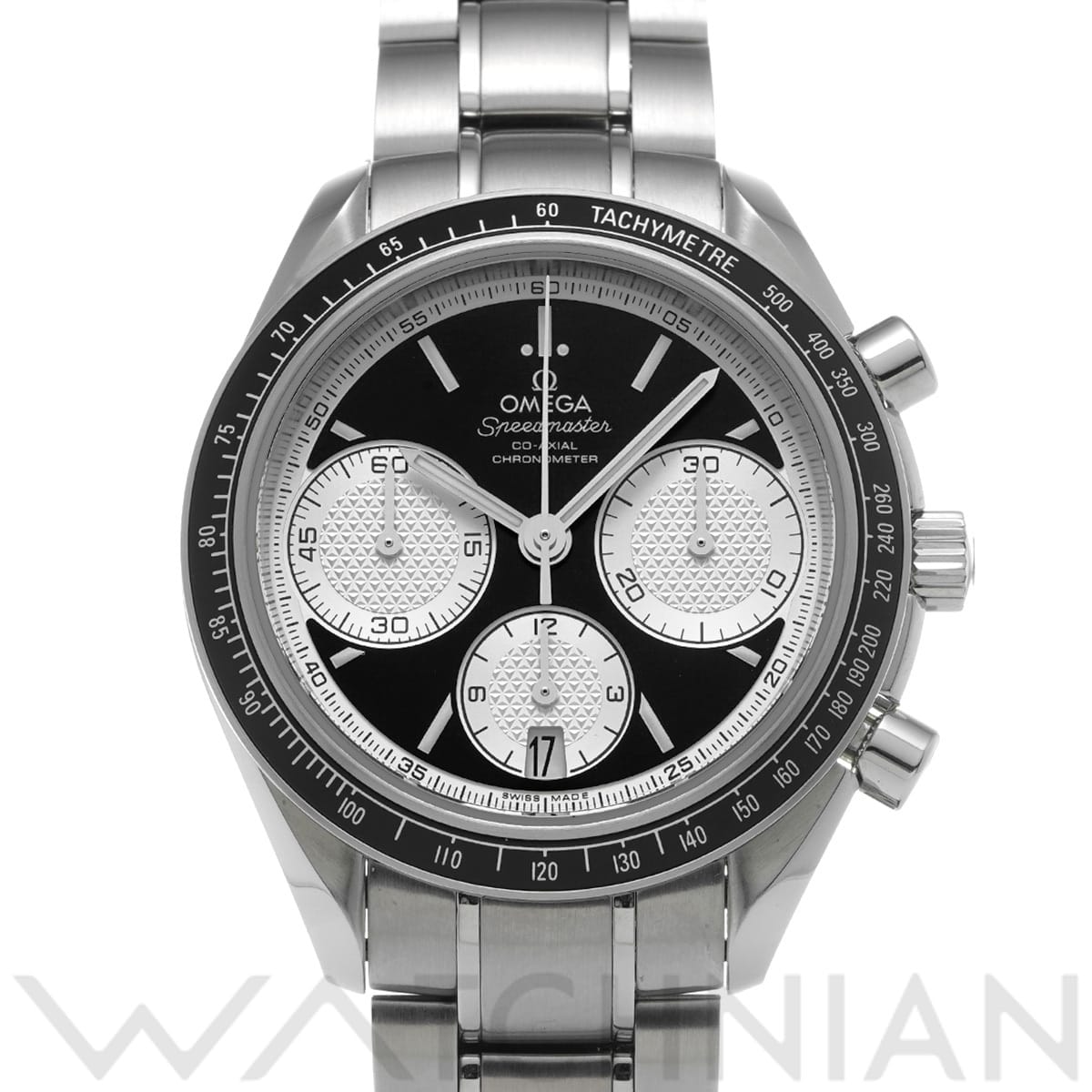 オメガ スピードマスター レーシング コーアクシャル 326.30.40.50.01.002 ブラック/シルバー メンズ 時計 【中古】【wristwatch】