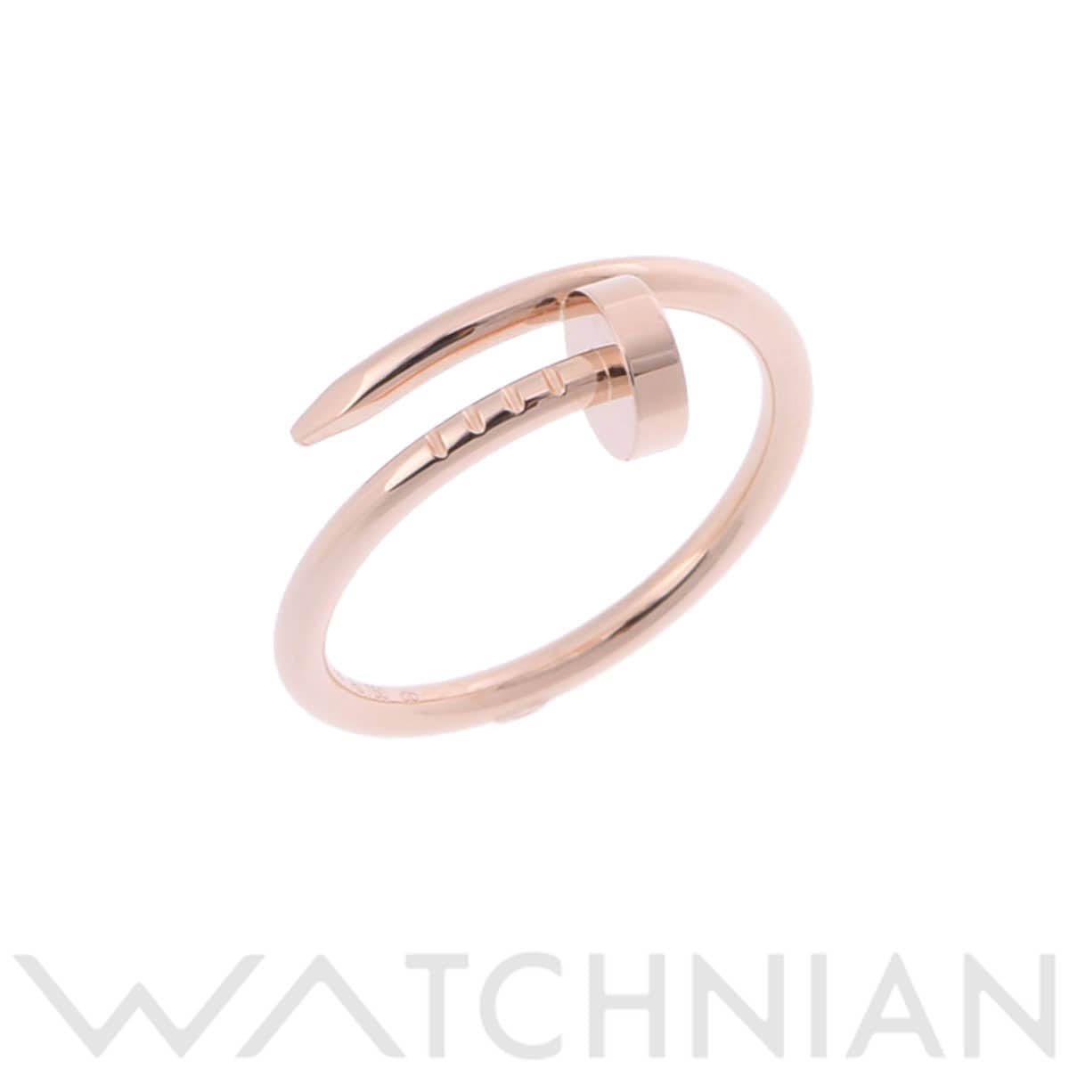 カルティエ ジュストアンクルリング SM #52 ゴールド K18ピンクゴールド PG レディース ジュエリー 【中古】【jewelry】