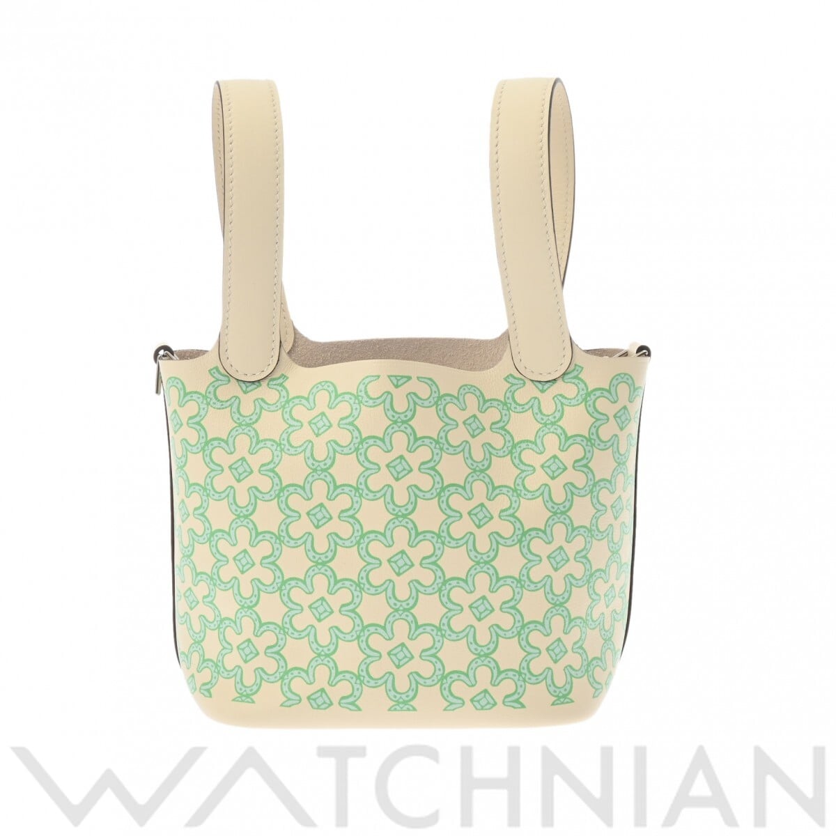 エルメス ピコタン ロック マイクロ ラッキーデイジー ナタ/パラジウム金具 ヴォースイフト レディース バッグ 【未使用】【bag】