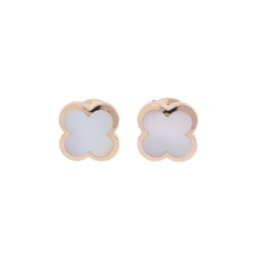 ヴァン クリーフ&アーペル ピュアアルハンブラピアス ゴールド K18イエローゴールド YG レディース ジュエリー 【中古】【jewelry】