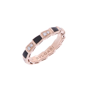 ブルガリ セルペンティヴァイパー リング #53 ゴールド K18ピンクゴールド PG レディース ジュエリー 【中古】【jewelry】